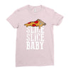 slice slice baby Ladies Fitted T-Shirt