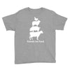 friends not food white Youth Tee
