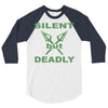 silent but deadly 3/4 Sleeve Shirt