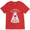you abducted my heart V-Neck Tee