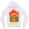 burger fever Zipper Hoodie