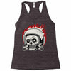 skull biker Racerback Tank