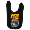 super chicken dinner Baby Bibs