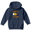 nothing scares me i'm a teacher Youth Hoodie