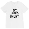 eat sleep hog hunt V-Neck Tee