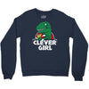 clever girl Crewneck Sweatshirt