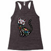 loco coco skul cat Racerback Tank