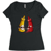 it's only ketchup Women's Triblend Scoop T-shirt