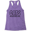 cat lovers Racerback Tank