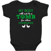 my body is not a tomb! Baby Bodysuit