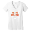 yes i can drive a stick Women's V-Neck T-Shirt