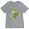 snake anime V-Neck Tee