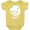 white nmp Baby Bodysuit