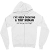i've been creating a tiny human Zipper Hoodie