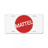MATTELS License Plate