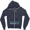 best dad in the galaxy Zipper Hoodie