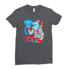 dolphin lundgren Ladies Fitted T-Shirt