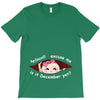 December  Peeking Out Asian Baby Girl T-Shirt