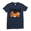 halloween Ladies Fitted T-Shirt