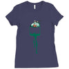 pocket fishman Ladies Fitted T-Shirt