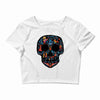 loco coco skul Crop Top