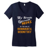 environmental scientist Women's V-Neck T-Shirt