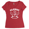 cleric Women's Triblend Scoop T-shirt