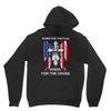 stand for the flag kneel for the cross Unisex Hoodie