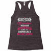they call me grandma partner in crime. Racerback Tank