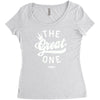 the great one Women's Triblend Scoop T-shirt