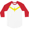 captain marvel 3/4 Sleeve Shirt