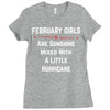 February Girls Ladies Fitted T-Shirt