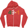 conor stop him at 49 1 Zipper Hoodie