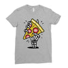 pizza Ladies Fitted T-Shirt