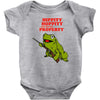hippity hoppity get off my property Baby Onesie