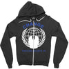 anonymous hacker revolution Zipper Hoodie
