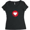 FAHRIE77 Women's Triblend Scoop T-shirt