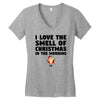 smell of christmas in the morning Women's V-Neck T-Shirt