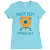 police dept Ladies Fitted T-Shirt