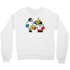 vector gamer boxing Crewneck Sweatshirt