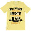 Super Cool Daughter Of A Freaking Awesome Dad T-Shirt