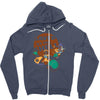 saved by the shell Zipper Hoodie