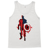 captain america flag abstract Tank Top