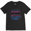 don't be jealous just because i'm a super cute november girl V-Neck Tee