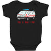 how i roll ambulance Baby Bodysuit