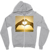 Heart Zipper Hoodie