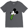 mickey puke V-Neck Tee