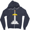 ugh mondays Zipper Hoodie