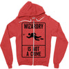 wizardry is not a crime Zipper Hoodie