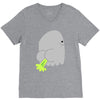 fart ghost V-Neck Tee
